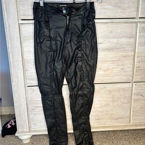 PrettyLittleThing Black Skinny Pants